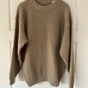 Taupe Crewneck Sweater